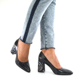 Pantofi Eleganti Dama din piele Naturala Adelina 2